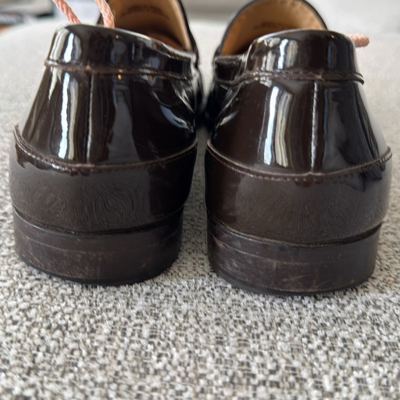 Cole Haan Brown patent leather Women's Loafer Size 8.5 B - Picture 2 of 4